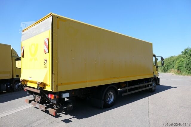 Vrachtwagen met bakwagen iveco EuroCargo ML 120 E28/P