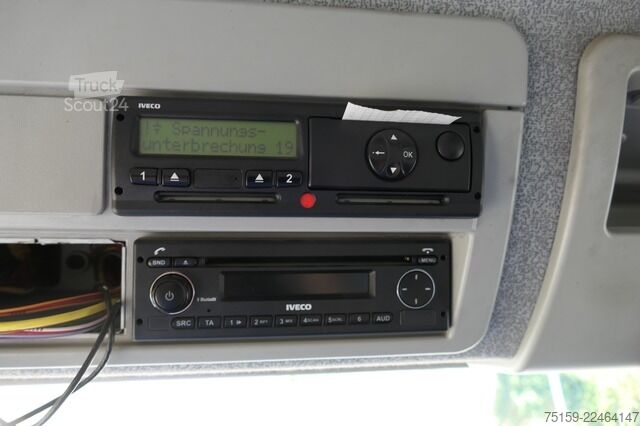 Vrachtwagen met bakwagen iveco EuroCargo ML 120 E28/P