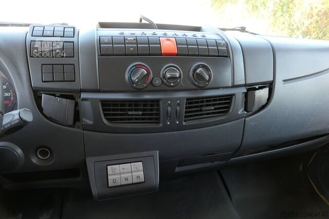 Vrachtwagen met bakwagen iveco EuroCargo ML 120 E28/P
