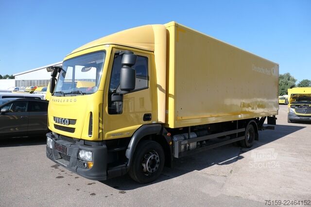 Autocamion cu caroserie tip cutie iveco EuroCargo ML 120 E28/P AHK LBW COC
