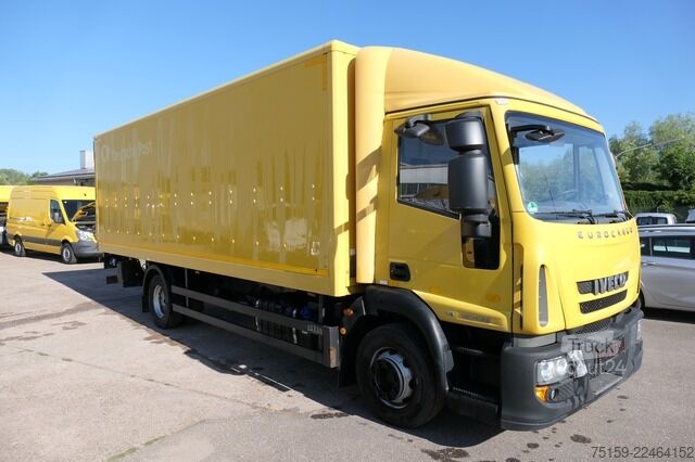 Autocamion cu caroserie tip cutie iveco EuroCargo ML 120 E28/P AHK LBW COC