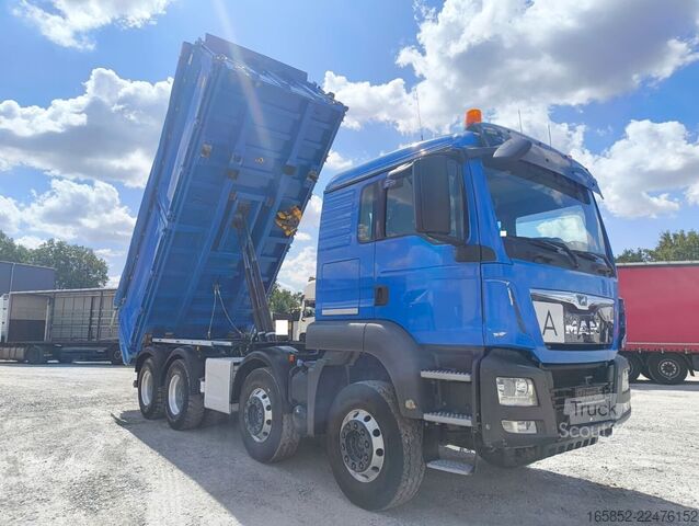 Camião basculante MAN TGS 35.460 Kipper 42.460 8x4 AHK (44)