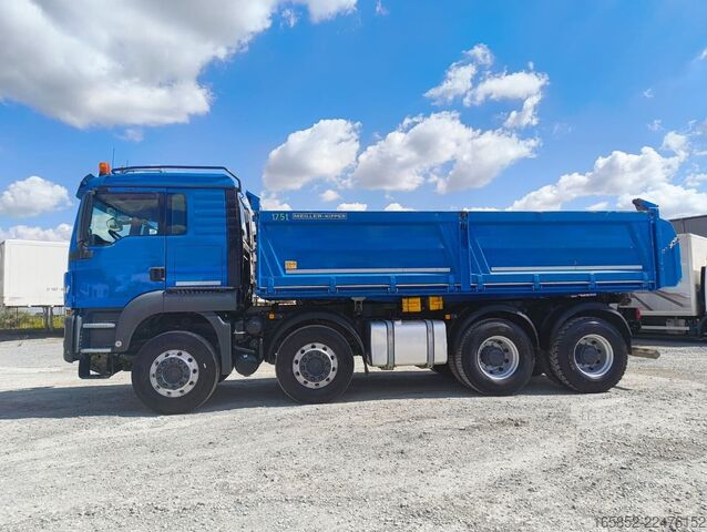 Camião basculante MAN TGS 35.460 Kipper 42.460 8x4 AHK (44)