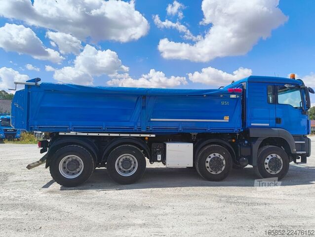 Camião basculante MAN TGS 35.460 Kipper 42.460 8x4 AHK (44)