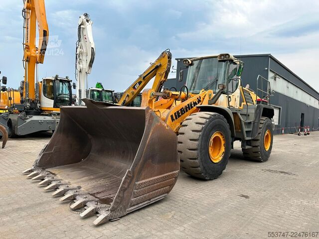 Carregador de rodas Liebherr L580 / AC / Waage / ZSA