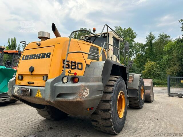 Carregador de rodas Liebherr L580 / AC / Waage / ZSA