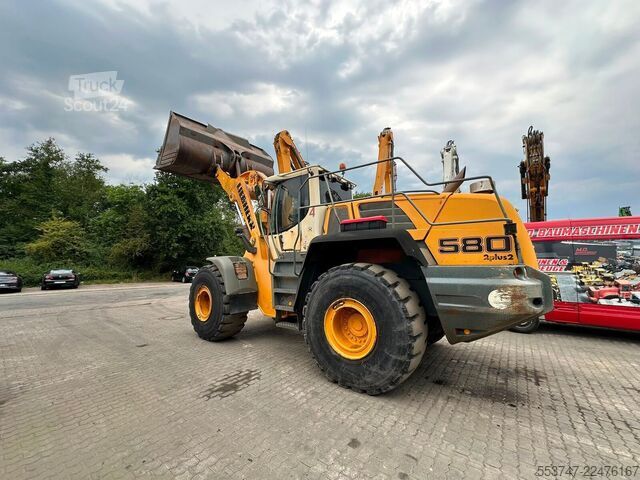 Carregador de rodas Liebherr L580 / AC / Waage / ZSA