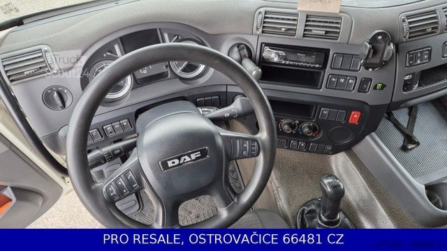 Вантажівка з платформою і тентом DAF CF 310 FA SPACE CAB EURO 6 + PRITSCHE 8,94 M