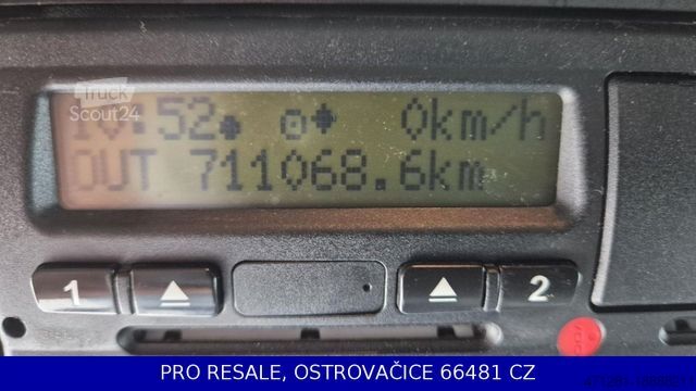 Вантажівка з платформою і тентом DAF CF 310 FA SPACE CAB EURO 6 + PRITSCHE 8,94 M