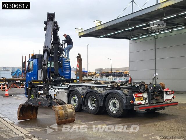 Système de bras à crochet Volvo FMX 420 8X2 NL-Truck Palfinger Epsilon Q150Z Cr...