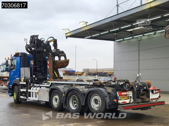 Système de bras à crochet Volvo FMX 420 8X2 NL-Truck Palfinger Epsilon Q150Z Cr...