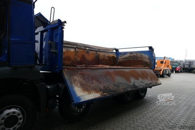 Trijų pusių savivartis sunkvežimis MERCEDES-BENZ 3243K/ 8x4, Meiller- Kp., Bordmatik, erst 67 TKM