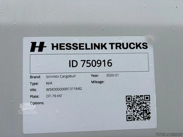 Wywrotka Schmitz Cargobull SGF*S3 24M3 Hardox staal kipper NL Trailer