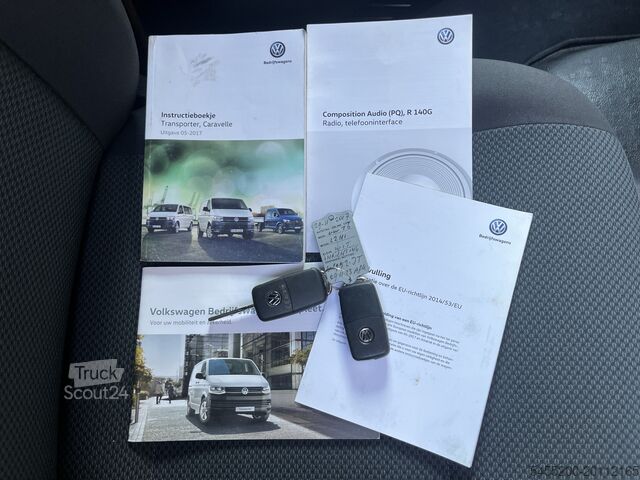 Kombi z wysokim dachem Volkswagen Transporter 2.0 TDI L2H1 102pk Omvormer Airco C...