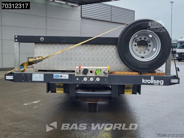 Tieflader Krollseg NN23s Boat Transport