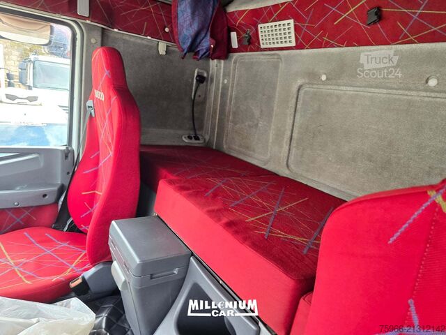 Camion cu platformă și prelată Iveco STRALIS 260S35 CENTINATO 9,60 SPONDA DIS