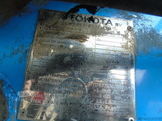 Veículo de aspiração Volvo FM 420 + STOKOTA ECOTA 10.500LITER + 8X2 + WEB