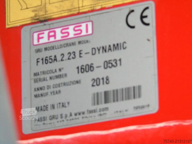 Vinç kamyonu DAF CF 480 + FASSI 16T/M + 20T HOOK + 8X4 + REMOTE