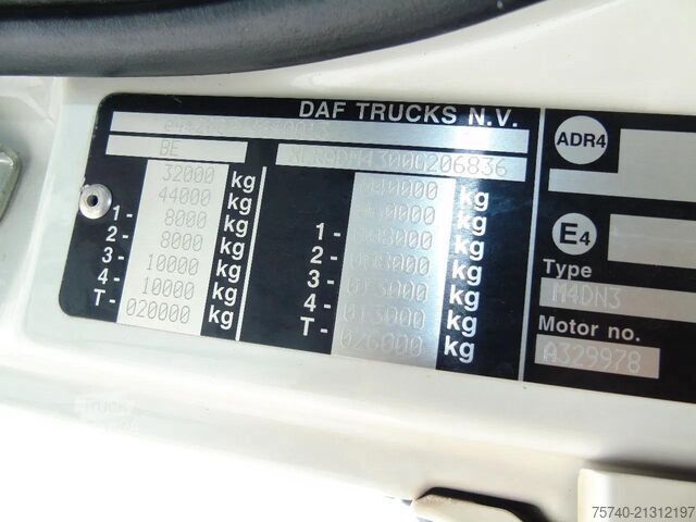 Kraanwagen DAF CF 480 + FASSI 16T/M + 20T HOOK + 8X4 + REMOTE