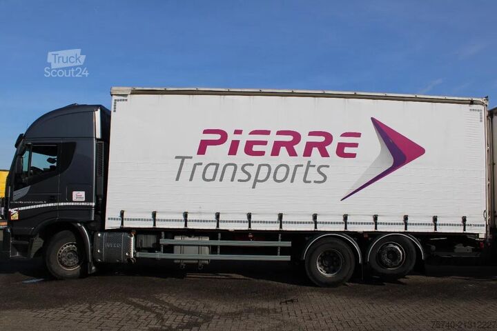 Schiebeplane Iveco Stralis 510 + EURO 6 + STEERING AXLE