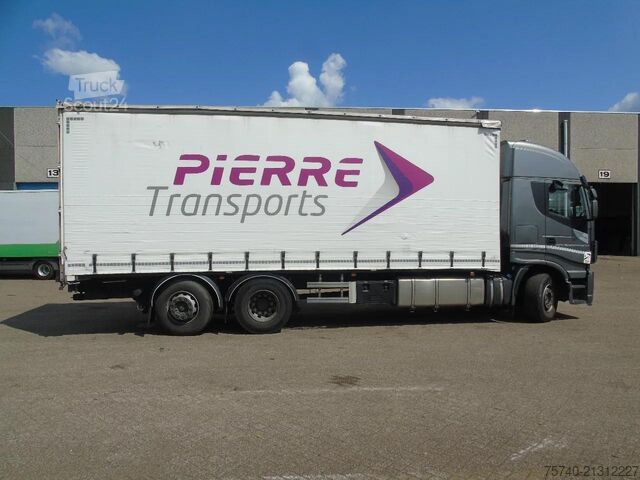 Schiebeplane Iveco Stralis 510 + EURO 6 + STEERING AXLE