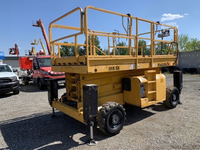 Makaslı platform Haulotte H15SX - 15m, 4x4, diesel