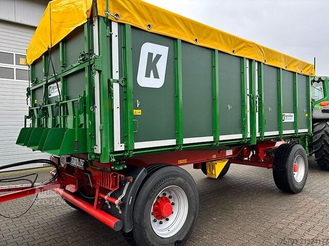 Kiper prikolica Kröger 18to Kunststoffbordwand ohne Portal Interne Nr. 40754