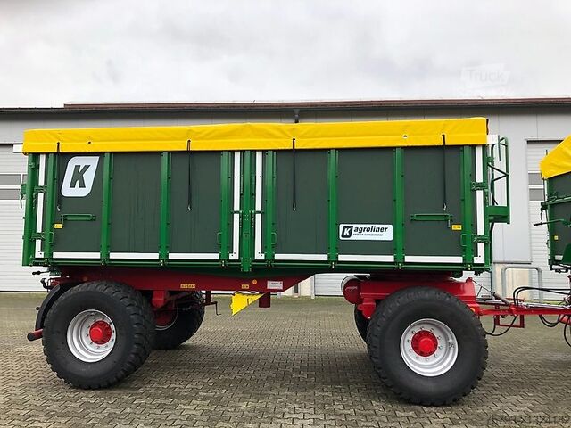 Kiper prikolica Kröger 18to 560er bereift 3 Schieber Interne Nr. 40769