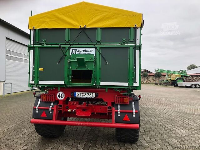 Kiper prikolica Kröger 18to 560er bereift 3 Schieber Interne Nr. 40769