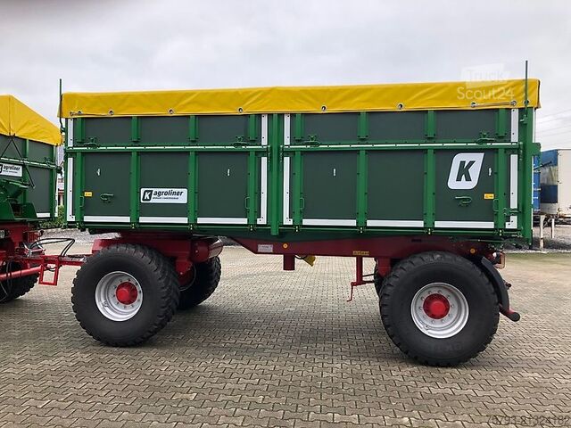 Kiper prikolica Kröger 18to 560er bereift 3 Schieber Interne Nr. 40769