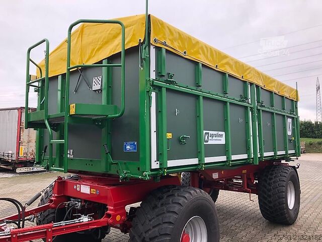 Kiper prikolica Kröger 18to 560er bereift 3 Schieber Interne Nr. 40769