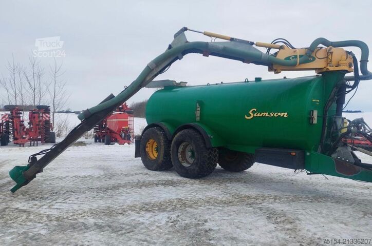 Bulamaç teknolojisi Samson PG 20 mit Kran