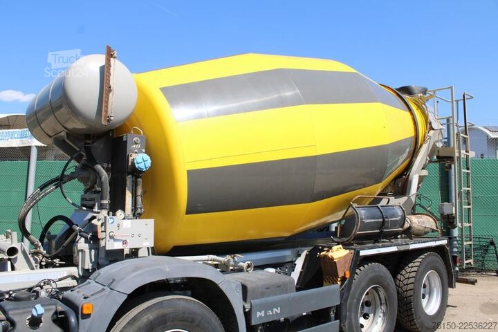 Бетоновоз MAN TGS 35.420 8x4 BB - STETTER 9 m³ - Nr.: 098