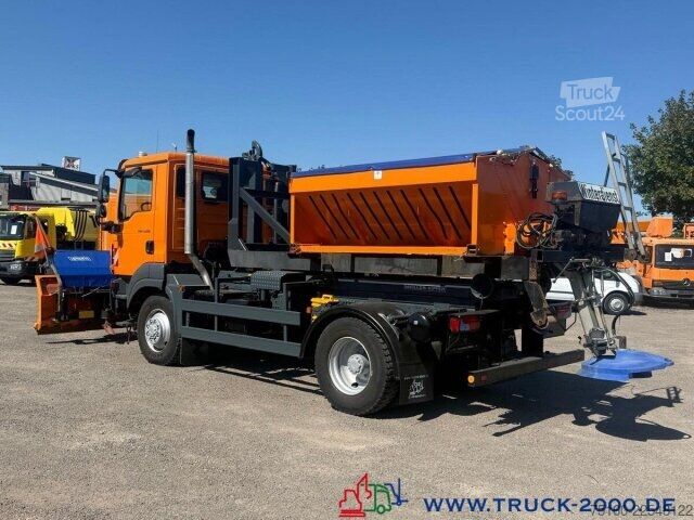 Özel amaçlı kamyon MAN TGM 15.250 4x4 Winterdienst Streuer & Schild