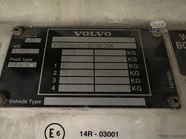 Kabelsystem Volvo FH 12.420 6x2 - Cable system - Manual gearbox