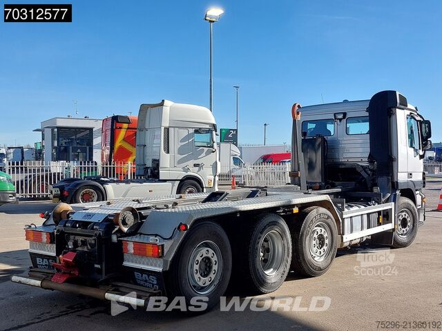 Sistema de brazo de gancho Mercedes Actros 2548 Actros 8X2 110.000 kms! AJK 20t Hoo...