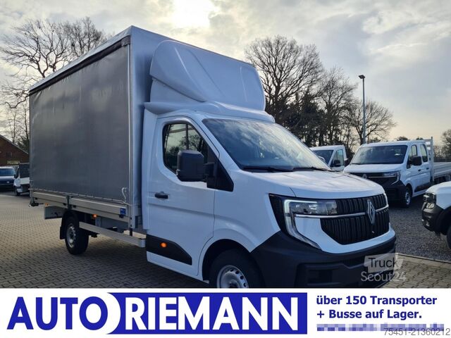 Gardinsided kassevogn Renault Master Pritsche Schiebe Plane LUFTFEDERUNG