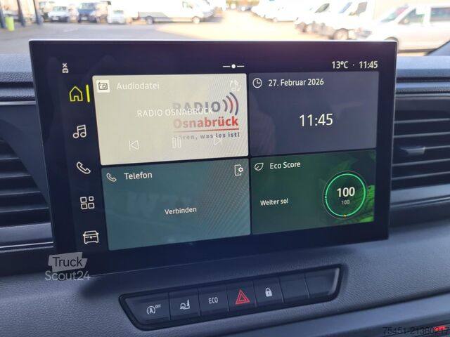 Gardinsided kassevogn Renault Master Pritsche Schiebe Plane AHK