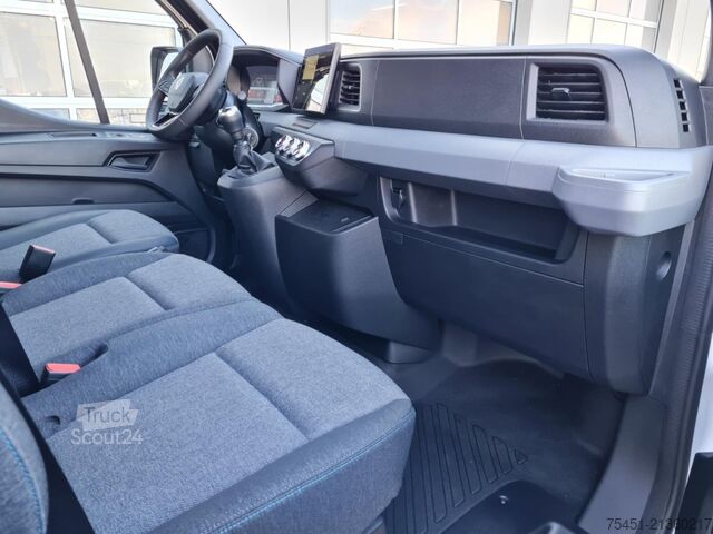 Gardinsided kassevogn Renault Master Pritsche Schiebe Plane AHK