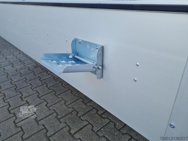 Gardinsided kassevogn Renault Master Pritsche Schiebe Plane AHK