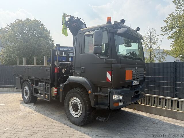 τυπική μονάδα τράκτορα MAN TGM 18.280 4x4 BB – TIRRE Euro 131 Ladek