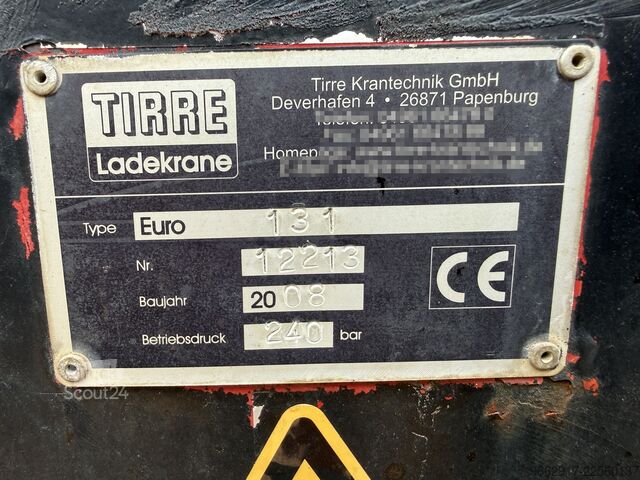 τυπική μονάδα τράκτορα MAN TGM 18.280 4x4 BB – TIRRE Euro 131 Ladek