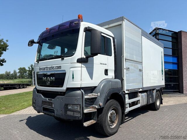Gesloten bak MAN TGS 18.400 4X4 Off-Road / Closed Box / 285.000 ...