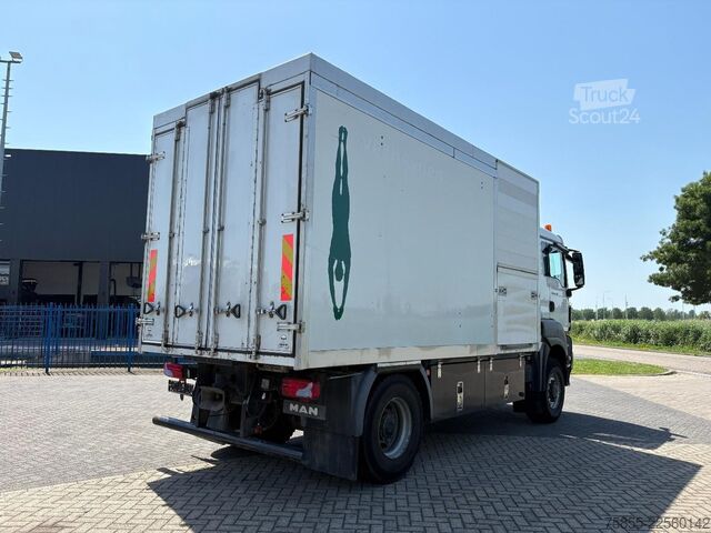 Gesloten bak MAN TGS 18.400 4X4 Off-Road / Closed Box / 285.000 ...