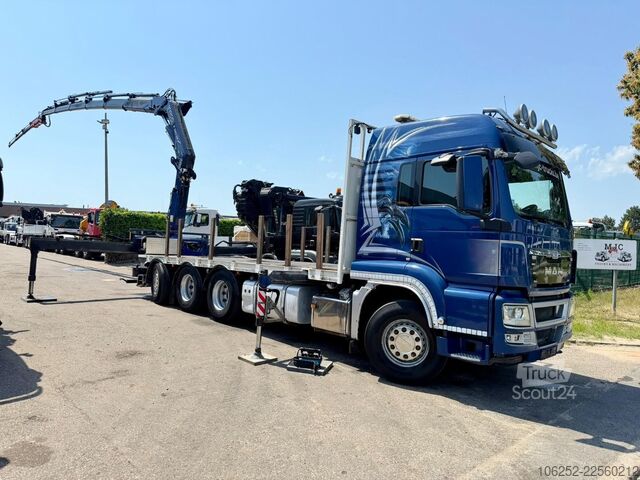 Kraanwagen MAN TGS 35.480 8X4 + (29m!) CRANE FASSI F360 (6x) +...