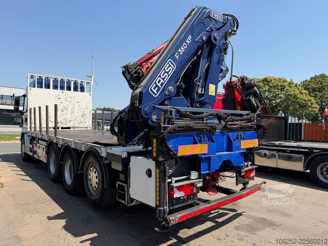 Kraanwagen MAN TGS 35.480 8X4 + (29m!) CRANE FASSI F360 (6x) +...