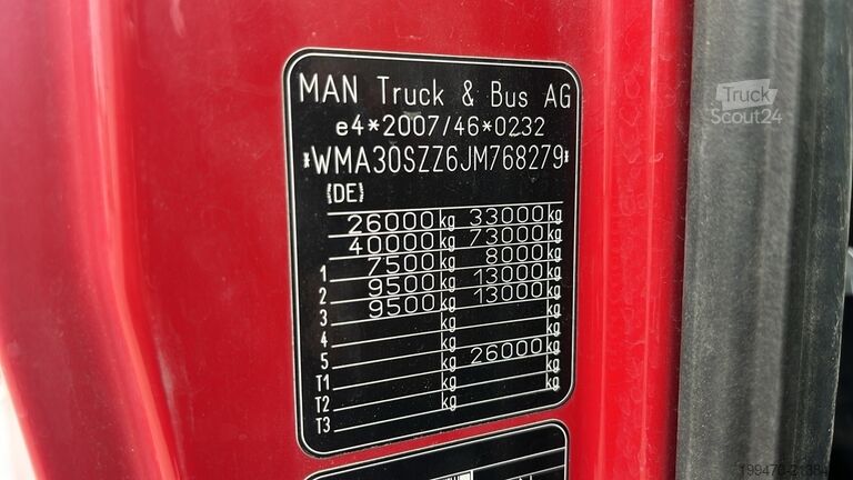 Zugmaschine MAN TGS 33.500 (NEW ENGINE)