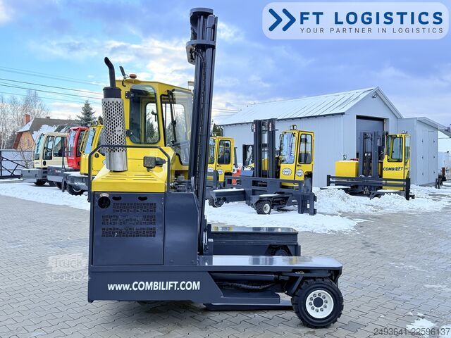 четырёхсторонний автопогрузчик Combilift C4000 GAS DUPLEX 4600 FORK POSITIONER