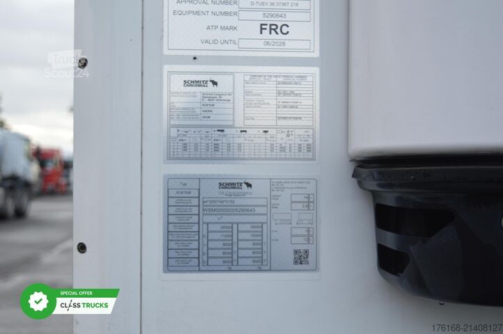 šaldytuvas puspriekabė SCHMITZ CARGOBULL SKO FP 45 Carrier Vector 1550
