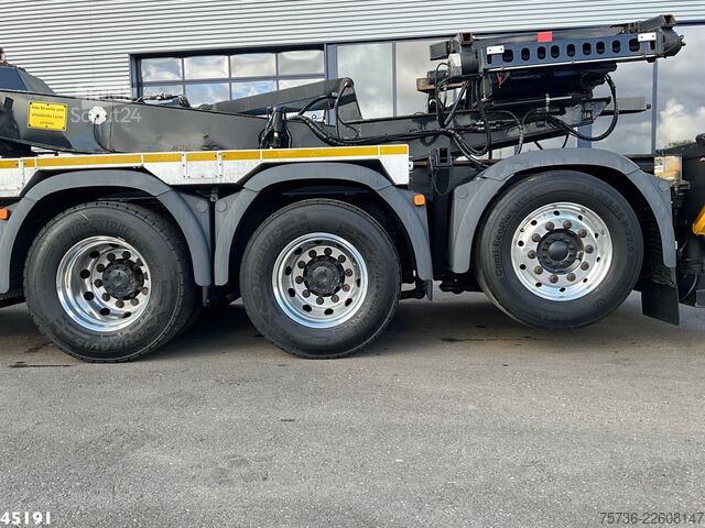 Transport af containere Man TGS 35.480 Euro 6 8x4 Deuringer Garagetransporter